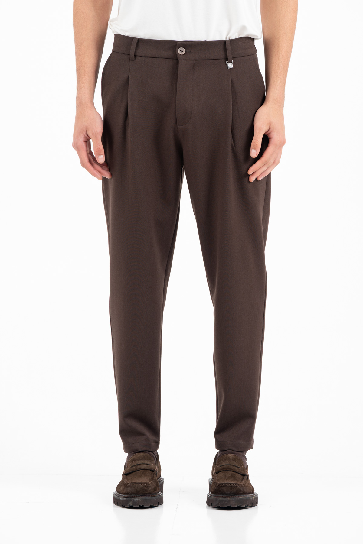 DSC_2223.jpg Παντελόνι Vittorio 500-2526-MORRONE BROWN - Image 1