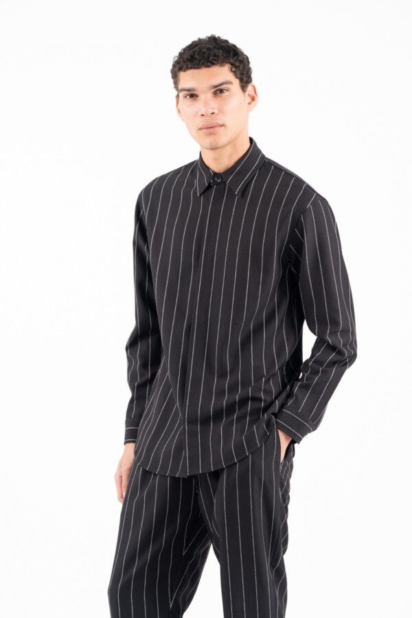 Overshirt Vittorio 300-2526-PALERMO BLACK