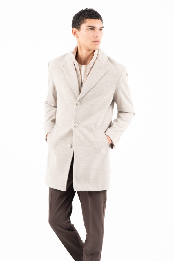 Παλτό Vittorio 400-2526-GIAKOMO BEIGE