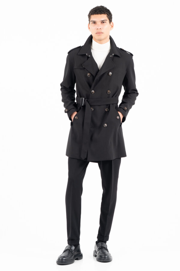 Παλτό Vittorio 400-2526-MORELO BLACK