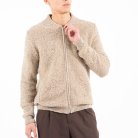 Πλεκτή ζακέτα Vittorio 700-2526-005 BEIGE