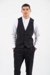 Γιλέκο Vittorio 1100-2526-VINTO BLACK