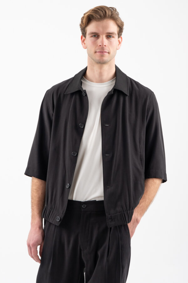 Overshirt Vittorio 300-26-GROSSETO BLACK