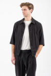 Overshirt Vittorio 300-26-GROSSETO BLACK - Image 5