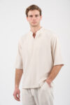 Overshirt Vittorio 300-26-MORRONE STONE - Image 6