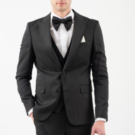 Κοστούμι γαμπριάτικο Vittorio 100-26-GARDONE BLACK