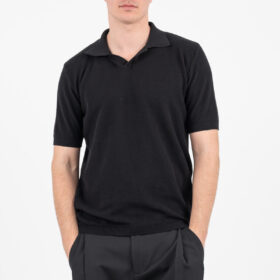 Πλεκτή μπλούζα Vittorio 700-26-001 BLACK