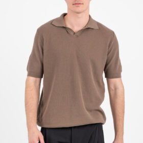 Πλεκτή μπλούζα Vittorio 700-26-001 CIGAR