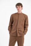 OVERSHIRT VITTORIO 300-2526-CITY BROWN - Image 4