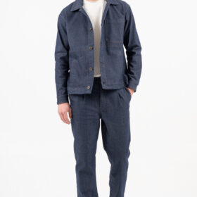 Overshirt Vittorio 300-26-BOLSENA BLUE