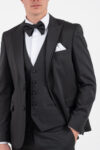 Κοστούμι γαμπριάτικο Vittorio 100-26-GARDONE BLACK - Image 18