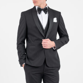 Κοστούμι γαμπριάτικο Vittorio 100-26-SMOKIN BLACK