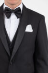 Κοστούμι γαμπριάτικο Vittorio 100-26-SMOKIN BLACK - Image 17