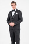 Κοστούμι γαμπριάτικο Vittorio 100-26-SMOKIN BLACK - Image 8