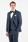 Κοστούμι γαμπριάτικο Vittorio 100-26-SMOKIN BLUE - Image 7