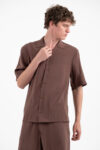 Πουκάμισο Vittorio 800-26-VALLEZZIA BROWN - Image 5
