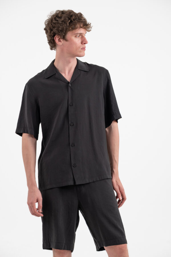 Πουκάμισο Vittorio 800-26-VALLEZZIA BLACK