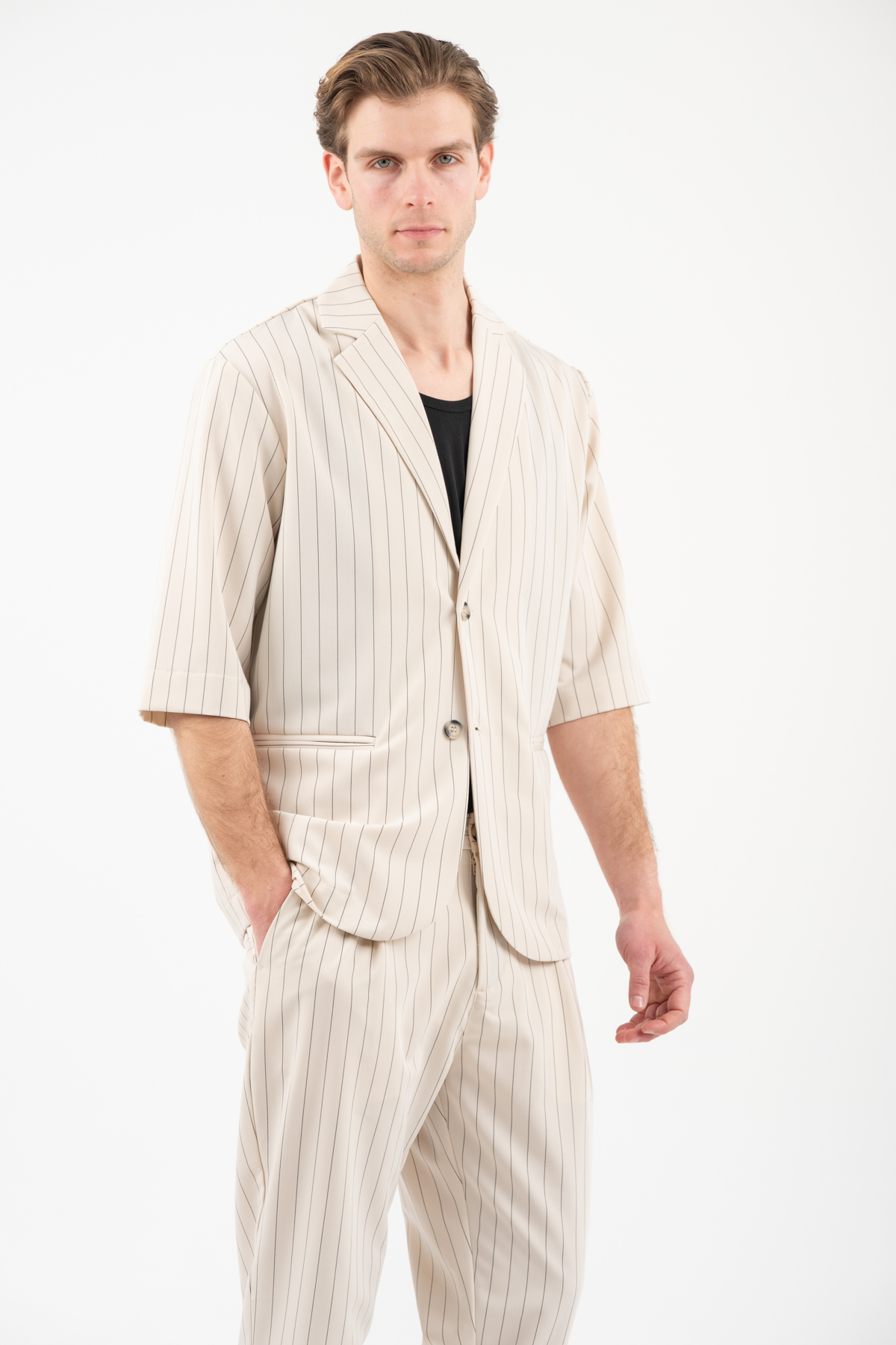 4-Overshirt-Vittorio-100-26-DAVIDE.jpg Overshirt Vittorio 300-26-DAVIDE BEIGE - Image 1