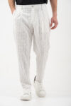 Παντελόνι Vittorio 500-26-DAVIDE OFF WHITE - Image 4