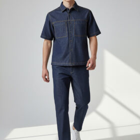 Overshirt Vittorio 300-26-FLAVIO BLUE