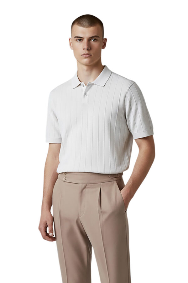 Πλεκτή μπλούζα Vittorio 700-26-003 ECRU