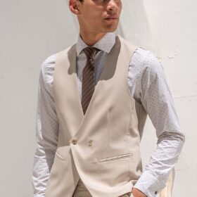Γιλέκο Vittorio 1100-26-AVELLINO BEIGE