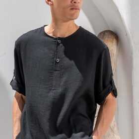 Overshirt Vittorio 200-26-TOSCANI BLACK