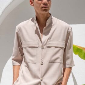 Overshirt Vittorio 300-26-BOSA BEIGE