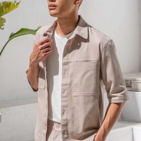 Overshirt Vittorio 300-26-ETTORE BEIGE