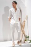 Overshirt Vittorio 300-26-MORRONE OFF WHITE