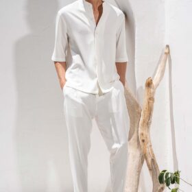 Overshirt Vittorio 300-26-MORRONE OFF WHITE