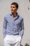 Πουκάμισο Vittorio 800-2526-0020 BLUE