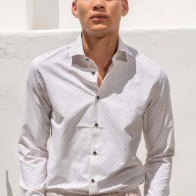Πουκάμισο Vittorio 800-26-012 BEIGE