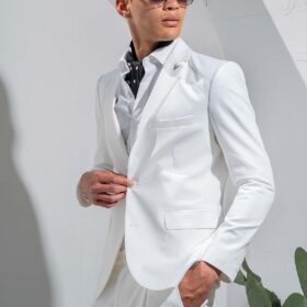 Σακάκι Vittorio 900-26-MACERINO WHITE