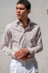Πουκάμισο Vittorio 800-2526-0010 BEIGE