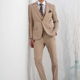 Κοστούμι Vittorio 100-26-MARCIANO BEIGE