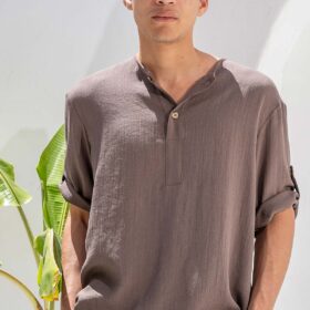 Overshirt Vittorio 200-26-TOSCANI BROWN