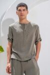Overshirt Vittorio 200-26-TOSCANI KHAKI