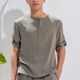 Overshirt Vittorio 200-26-TOSCANI KHAKI