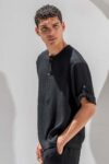 Overshirt Vittorio 200-26-TOSCANI BLACK - Image 5