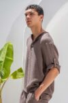 Overshirt Vittorio 200-26-TOSCANI BROWN - Image 2