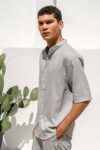 Overshirt Vittorio 300-25-SANTO GREY - Image 4