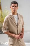 Overshirt Vittorio 300-26-ANGELO SAND - Image 3