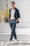 Overshirt Vittorio 300-26-ANGELO NAVY - Image 2