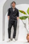 Overshirt Vittorio 300-26-BENALIO BLACK - Image 4