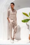 Overshirt Vittorio 300-26-BOSA BEIGE - Image 5