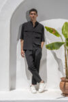 Overshirt Vittorio 300-26-BOSA BLACK - Image 3
