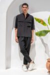 Overshirt Vittorio 300-26-BOSA BLACK - Image 4