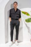 Overshirt Vittorio 300-26-BOSA BLACK - Image 5