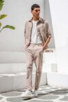 Overshirt Vittorio 300-26-ETTORE BEIGE - Image 2